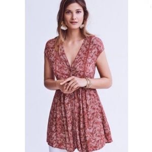ANTHROPOLOGIE | Ladder Lace Tunic